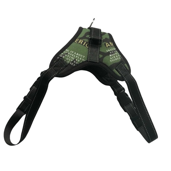 Dog Harness Padded No Pull Working + Chain Leash NEW - Picture 4 of 14